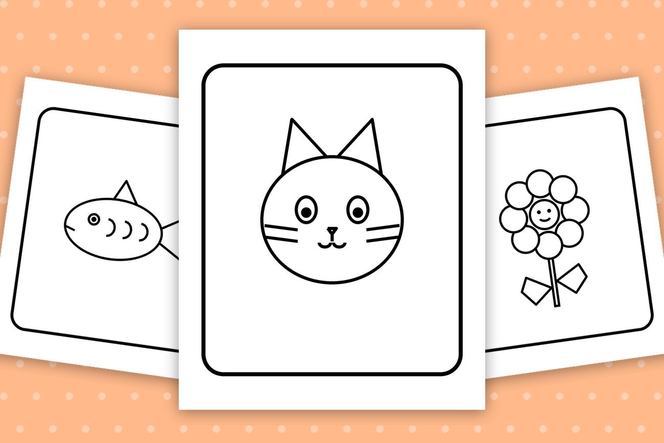 8 Easy Butterfly Coloring Pages with Frames