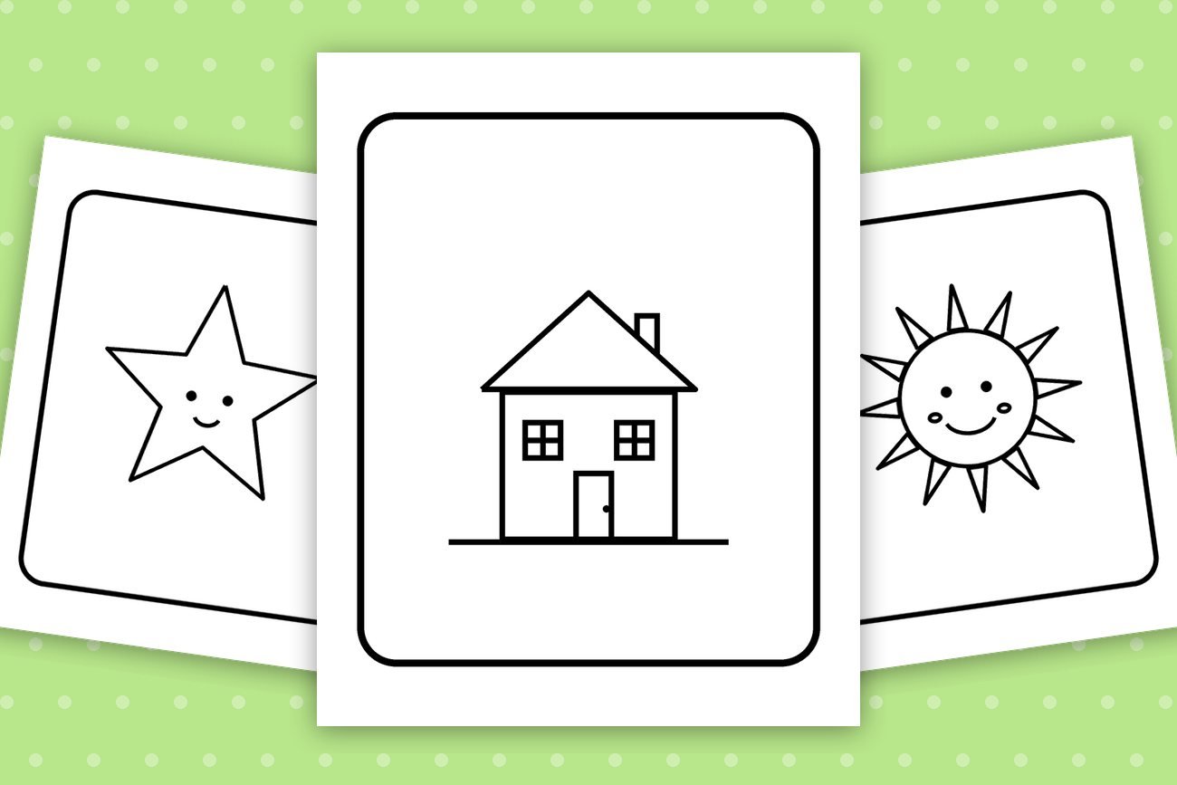 8 Easy Heart Coloring Pages with Frames