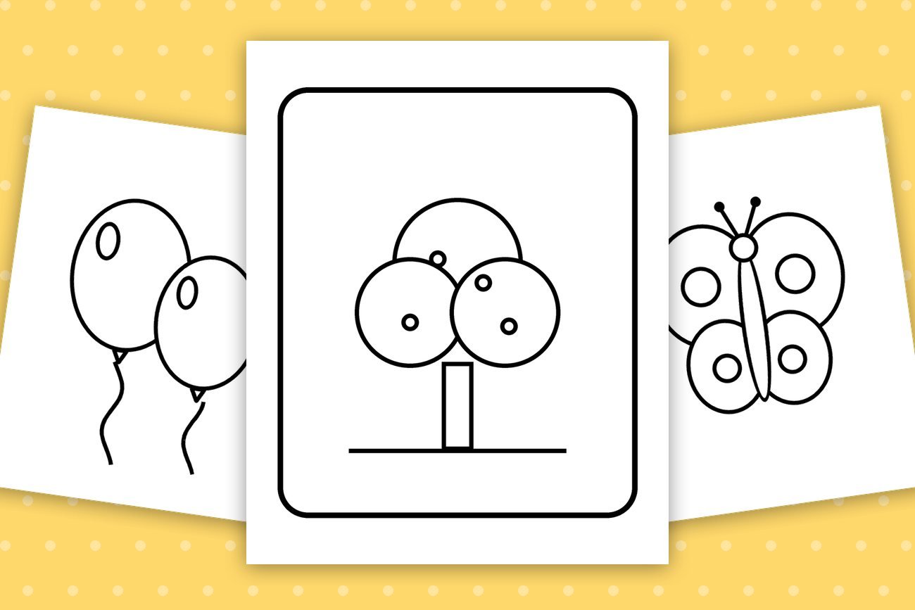 5 Easy Sun Coloring Pages with Frames